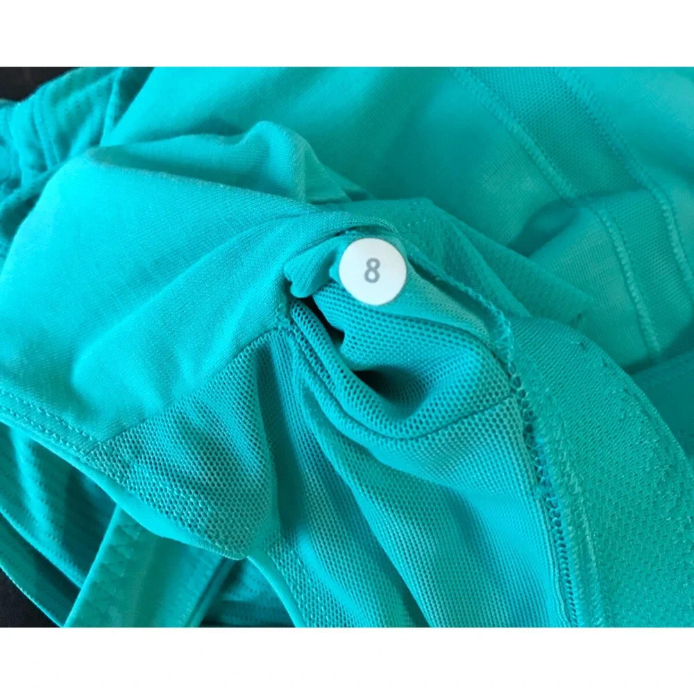Lululemon Run Times Tank 8 Heathered Bali Breeze Workout Top